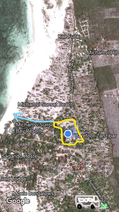 Hotel Barefoot Zanzibar Michamvi Exterior foto